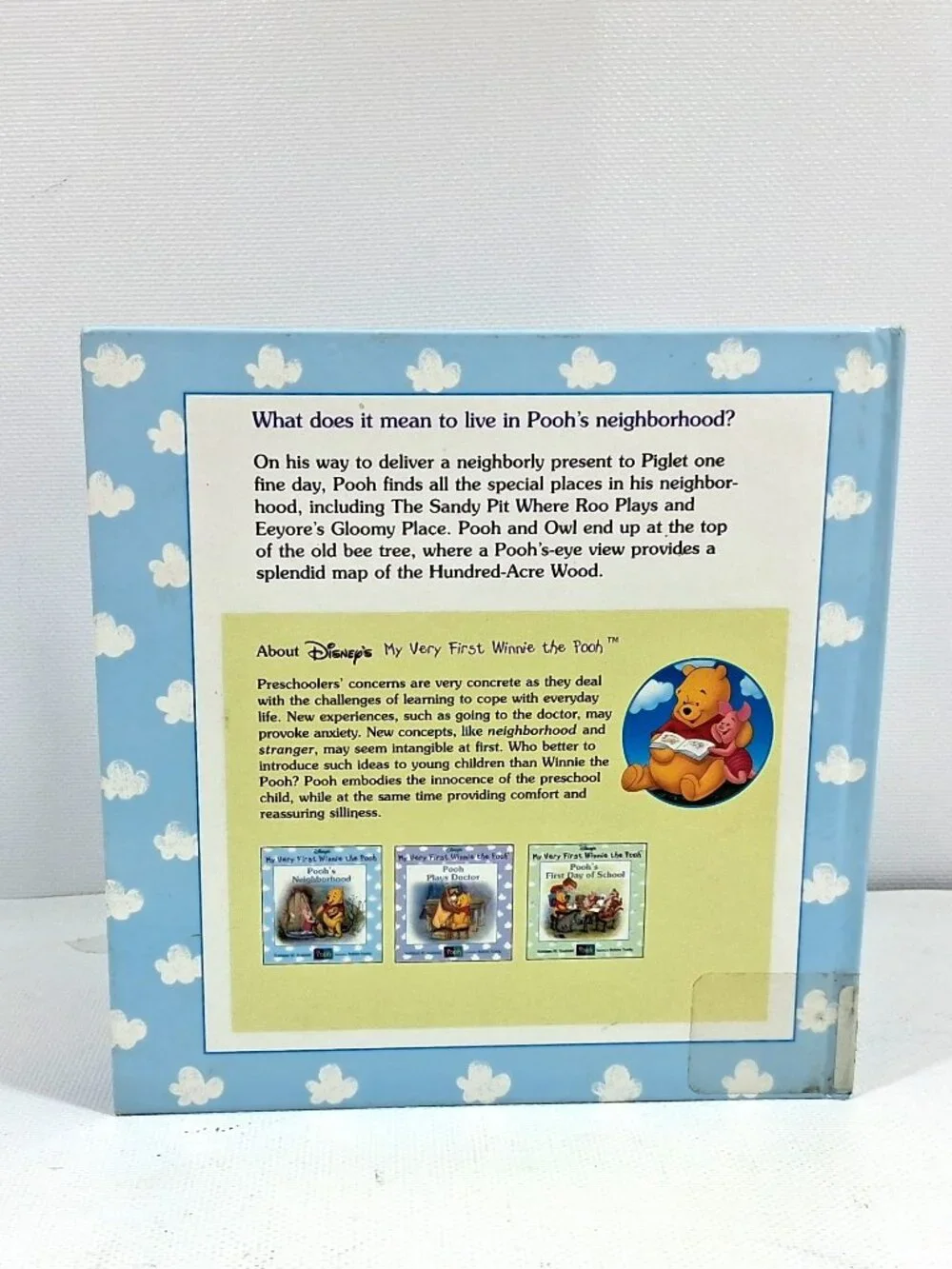 Vintage Winnie the Pooh Book, My First Winnie the Pooh, Pooh's Neighborhood, 90s